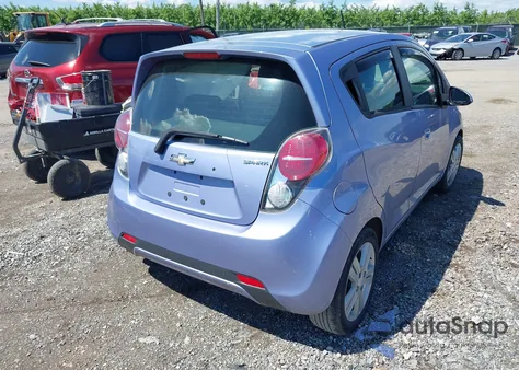 2015 Chevrolet Spark Ls Cvt из США, поврежденный, VIN KL8CB6S92FC708899